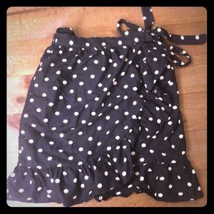 Moschino Cheap and Chic Side Tie Mini Skirt